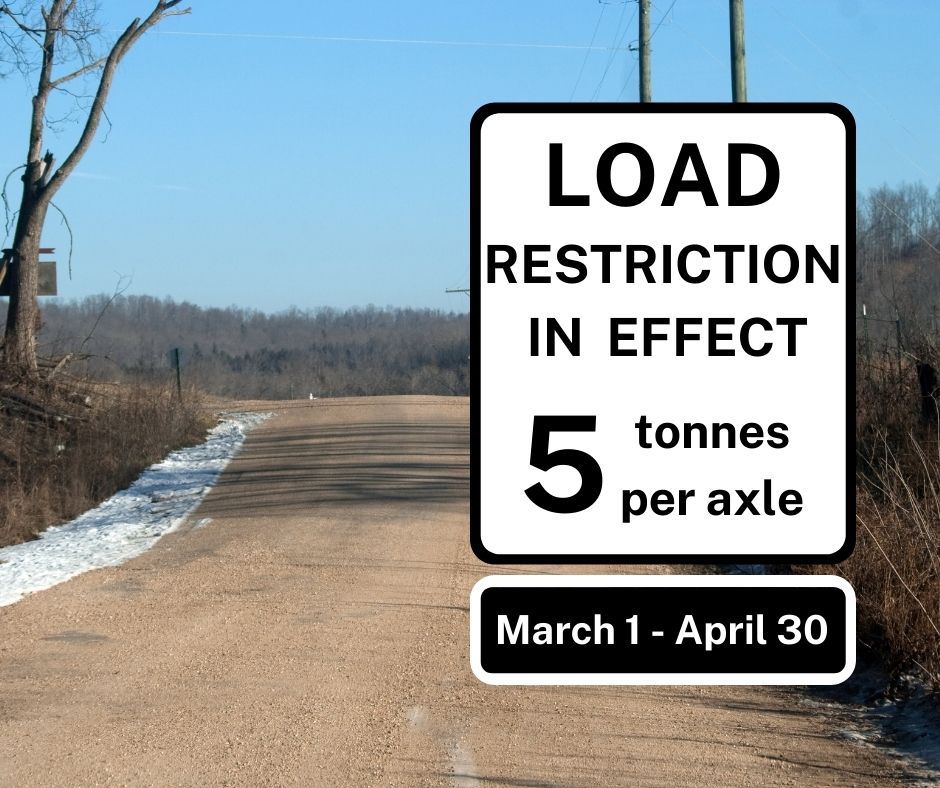 Image of road for half load session