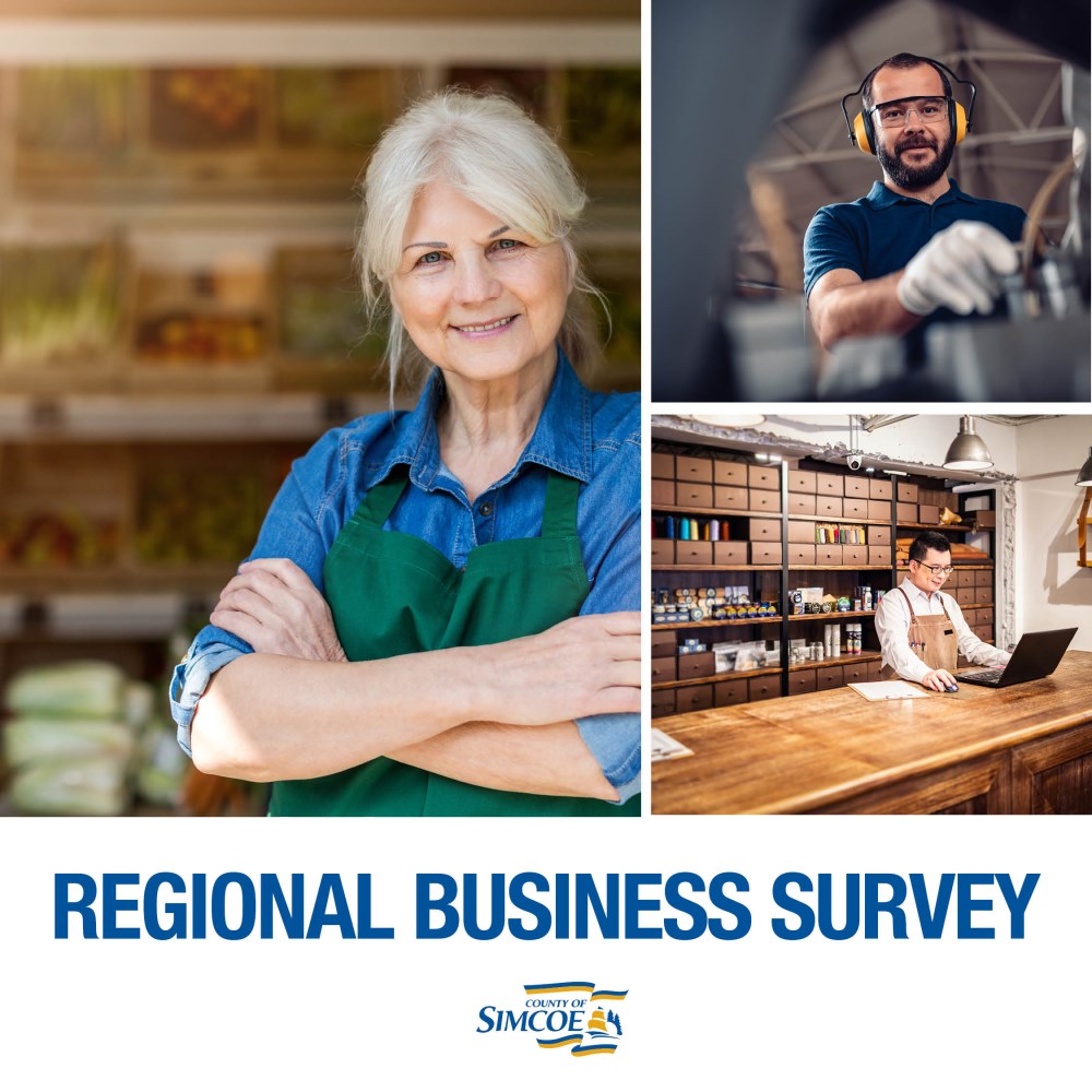 Image on Simcoe Business Survey re: COVID