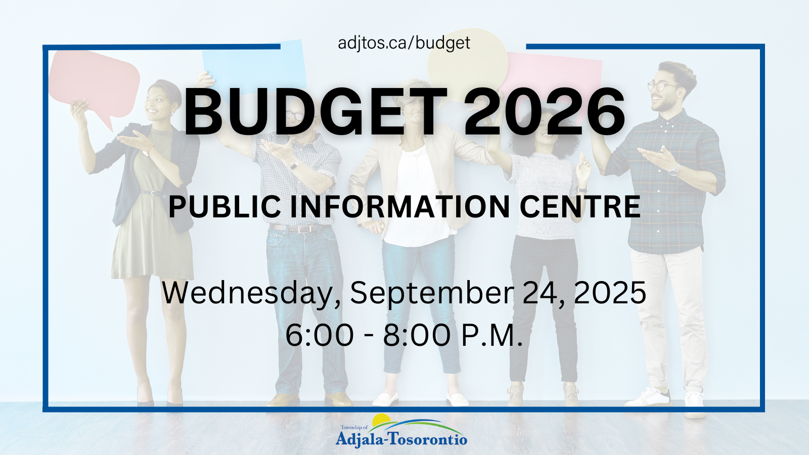 Budget 2026 Public Information Centre