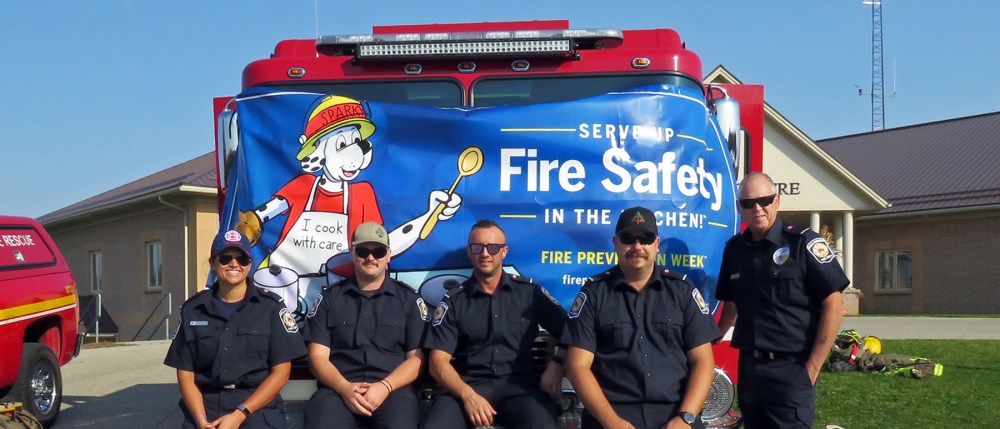 Image of Firefighters for Fire Prevention Week