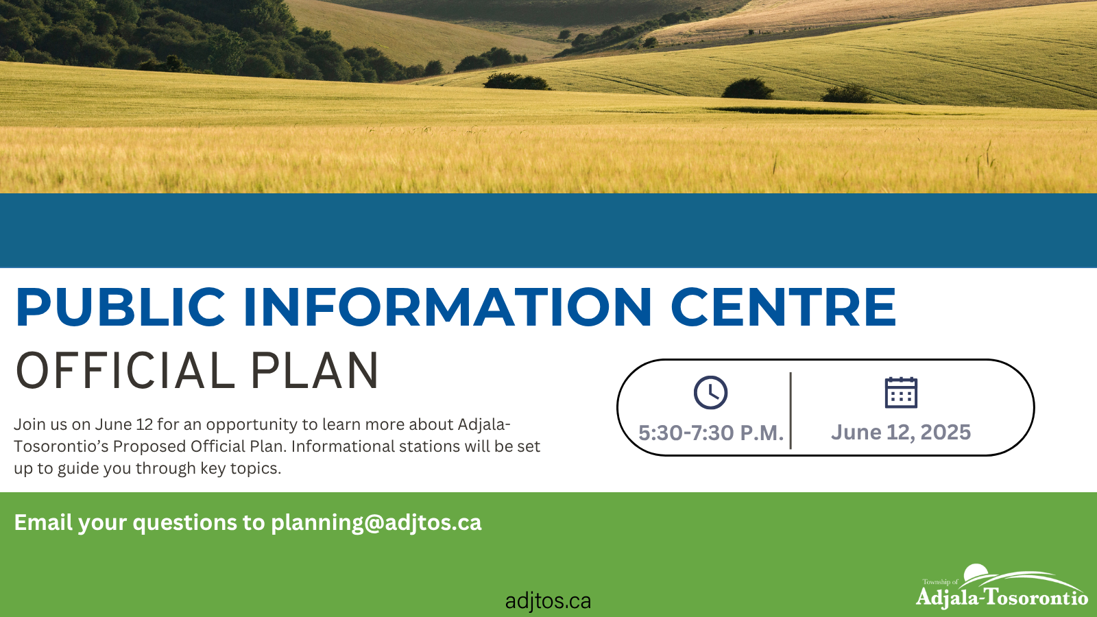 Public Information Centre - June 12 at 5:30pm