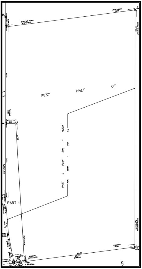 Site plan draw lines