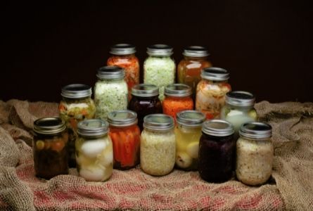 image of products in jars