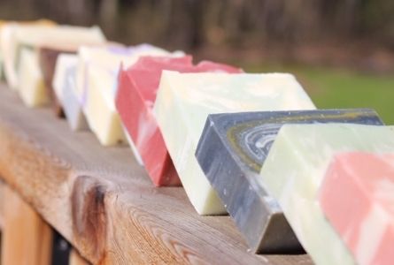 image of handmade soap bars