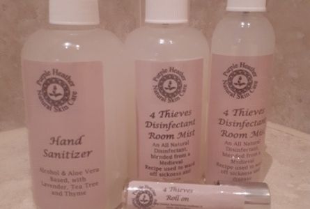 image of bottled skincare products